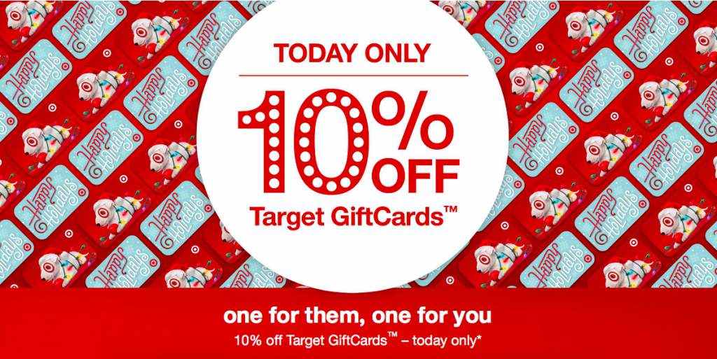 Target gift card discount