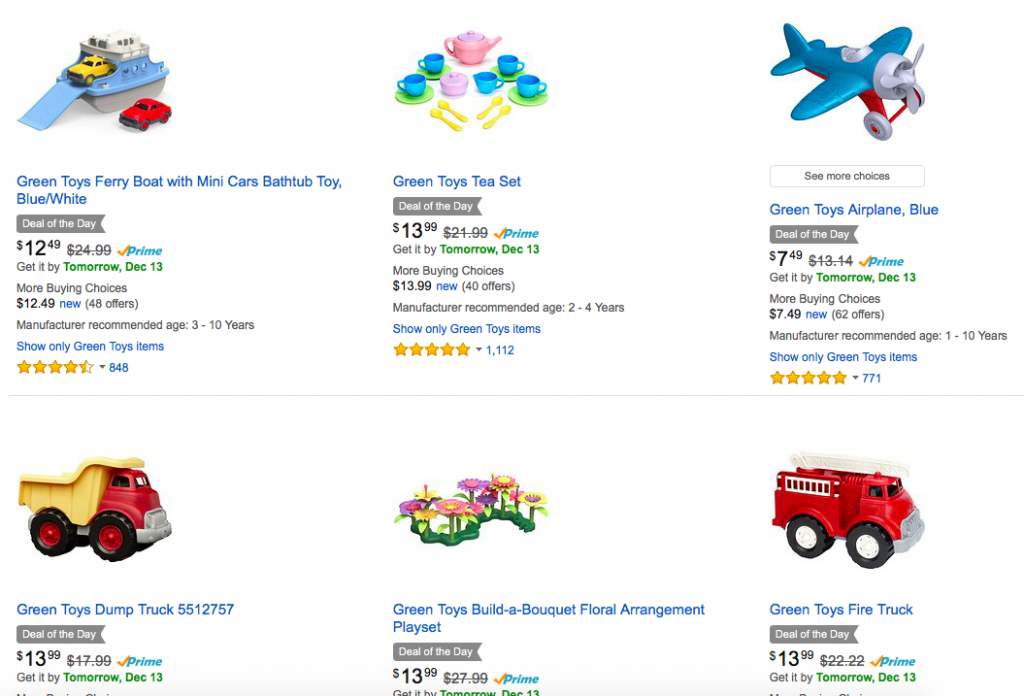 Green Toys Sale