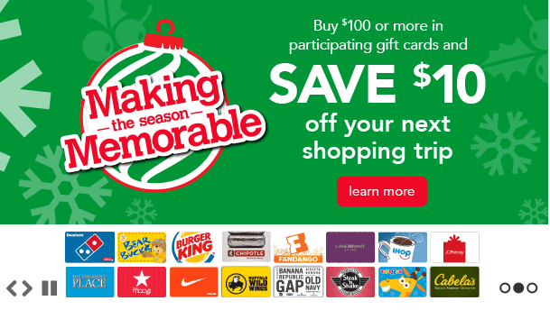 Farm Fresh holiday gift card offer