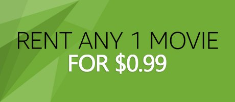Amazon Video - Rent any movie for $0.99