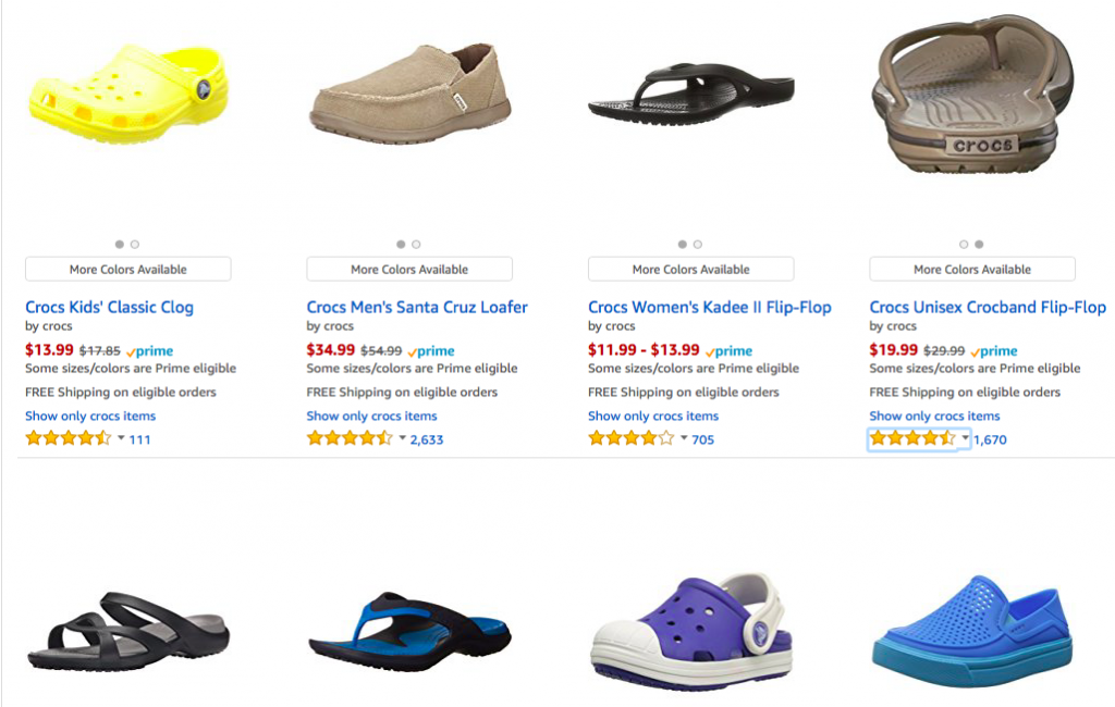 crocs coupon amazon