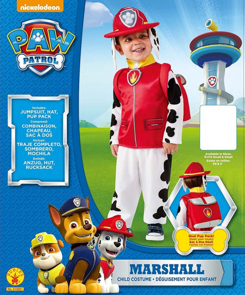  Rubie's Costume Toddler PAW Patrol Marshall Child Costume $10.30 -  The Coupon Challenge