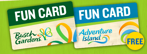 Buy Busch Gardens Tampa Fun Card Get An Adventure Island Fun